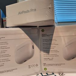 AirPods Pro 2, Factory Sealed - Newest Model 