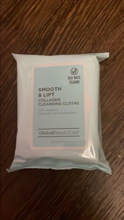 Global Beauty Care Collagen Cleansing Cloths