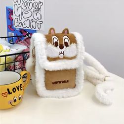 Cute Fuzzy Bag For Girl
