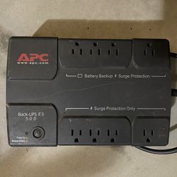APC Battery Back Up & Surge Protector