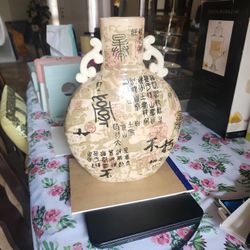 Chinese Vase and Decorative Teapot