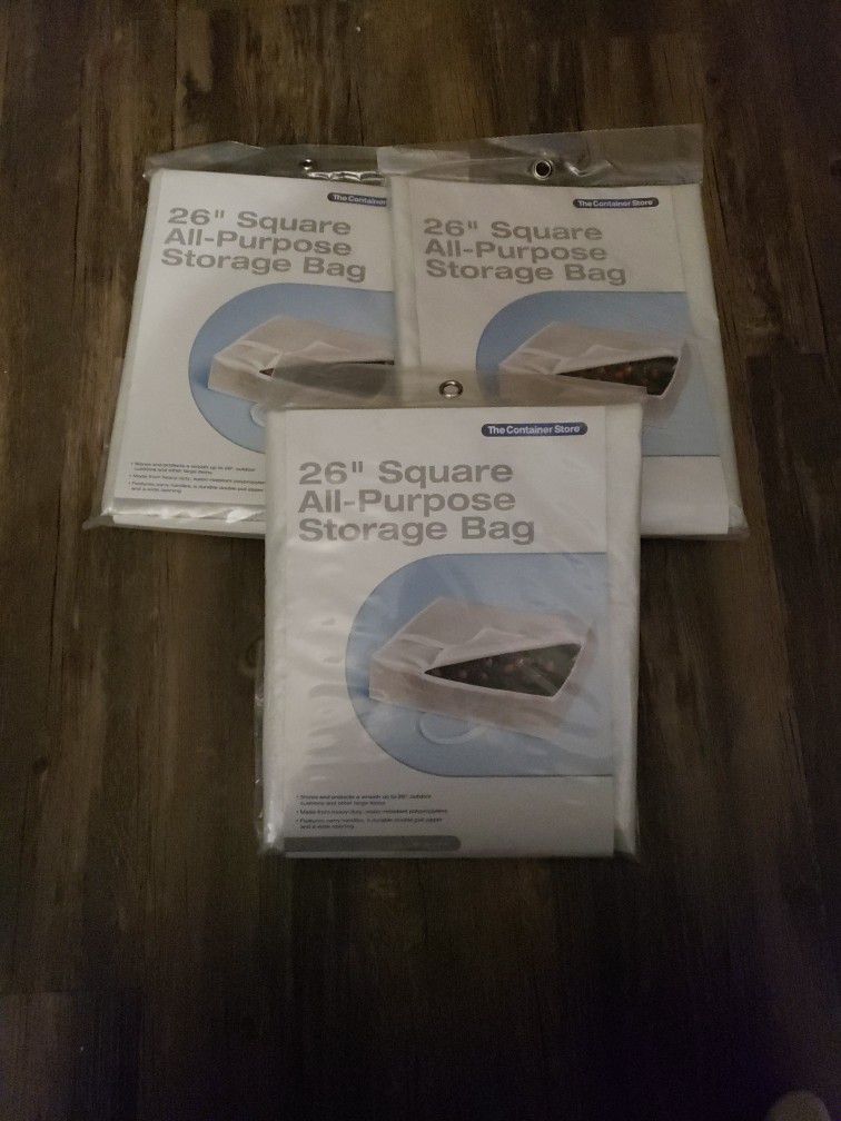 set of (3) 26" Storage bags-NEW
