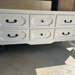 White dresser