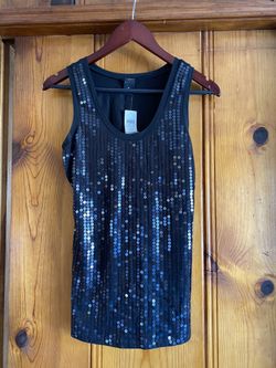 Cute Ann Taylor Top - Black