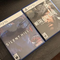 Silent Hill F & Metal Gear Solid Ps5 100 All Together 