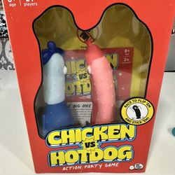 Big Potato Games: Chicken vs Hotdog A Flip it and Stick it Party Game