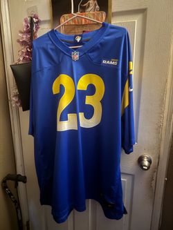 Los Angeles Rams Cam Akers #23 Blue Jersey – Men’s 5XL