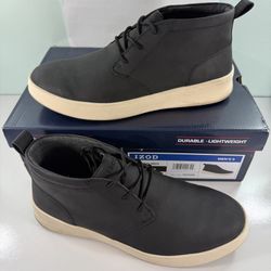 IZOD Men's Palmer Lace-Up Chukka Boots - Black - size 9/ 10