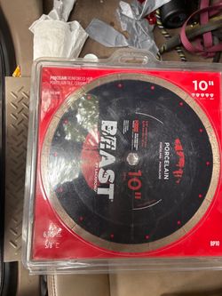 Lackmond Beast 10" Porcelain Diamond Blade
