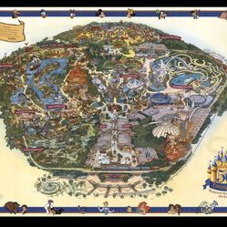 Disneyland Map Park Picture 