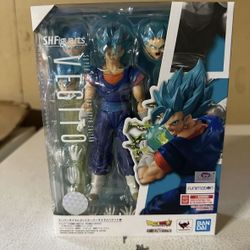 Dragon Ball Super Vegito Blue S.H. Figuarts Premium Bandai Exclusive Action Figure Toy Collectible 