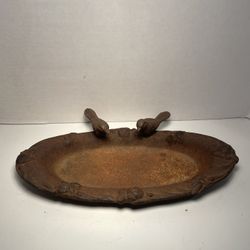 Cast Iron Bird Feeder