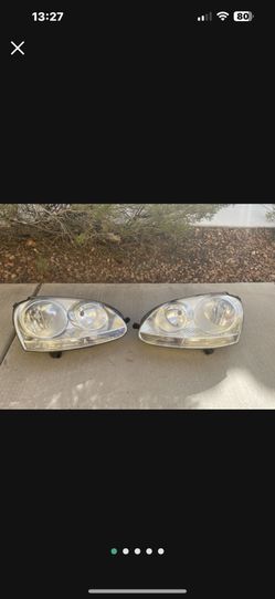 Fits Volkswagen Jetta Headlight 2005-2010 Pair LH+RH CAPA VE(contact Info Removed)C+VW (contact Info Removed) C