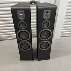 Pair of JBL ES90 Dual 8" 4-Way Floorstanding Tower Speakers - Tested (Read)