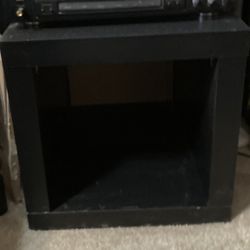 Black Storage Cube