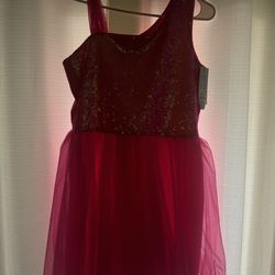 Hot Pink Dress Size 14 New 