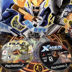 PlayStation 2 Games: Hulk & X-Men Legends