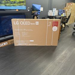 77 INCH LG OLED C5 BRAND NEW SMART 4k TVS AI THIN Q TVS 