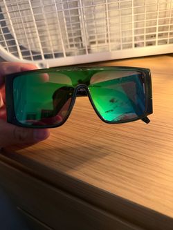 Cool green color glasses
