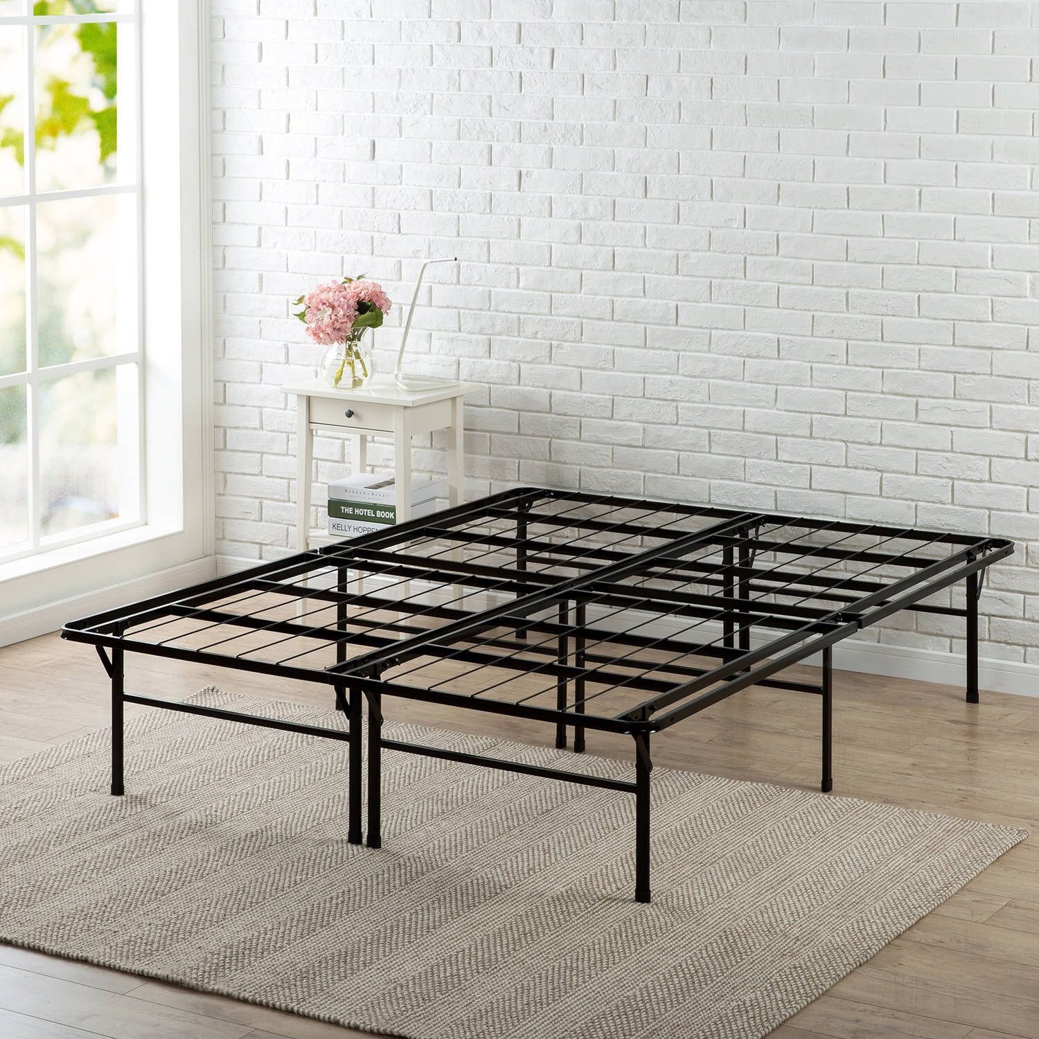 Spa Sensations by Zinus Elite 14inch SmartBase Steel Bed Frame QUEEN Description: AVAILABLE 6 Size queen Finish Black Manufacturer Part Number SPA-