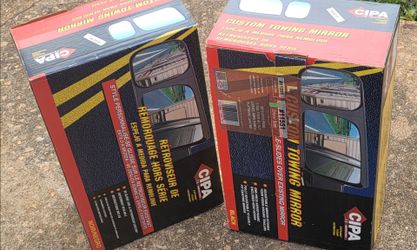 Slip on Mirrors for RV towing 2015-19 FORD