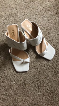 White Heels Size 6