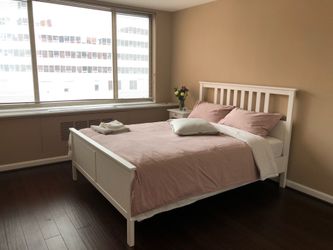 IKEA HEMNES Queen Size Bed  -disassembly needed -SELF PICK UP ONLY