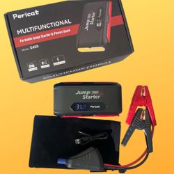 New, Car Jumper, Pericat 1500A Jump Starter