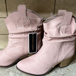 Charles Albert Slouch Western Cowboy Boots Size 10