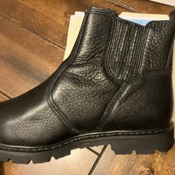 Redwing Worx metatarsal steel toe work boot