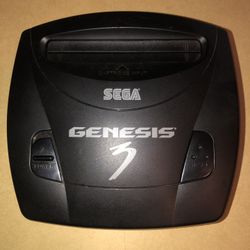 Sega Genesis Model 3 System Only.