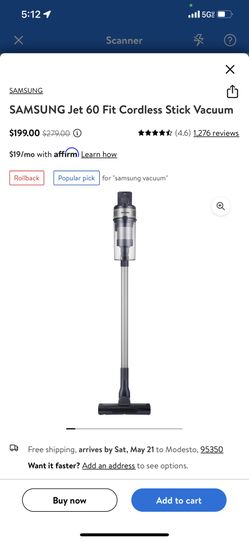 Samsung Jet 60 Vacuum