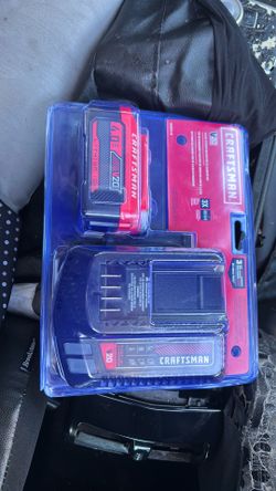 Craftsman 4.0AH v20 lithium battery&charger kit