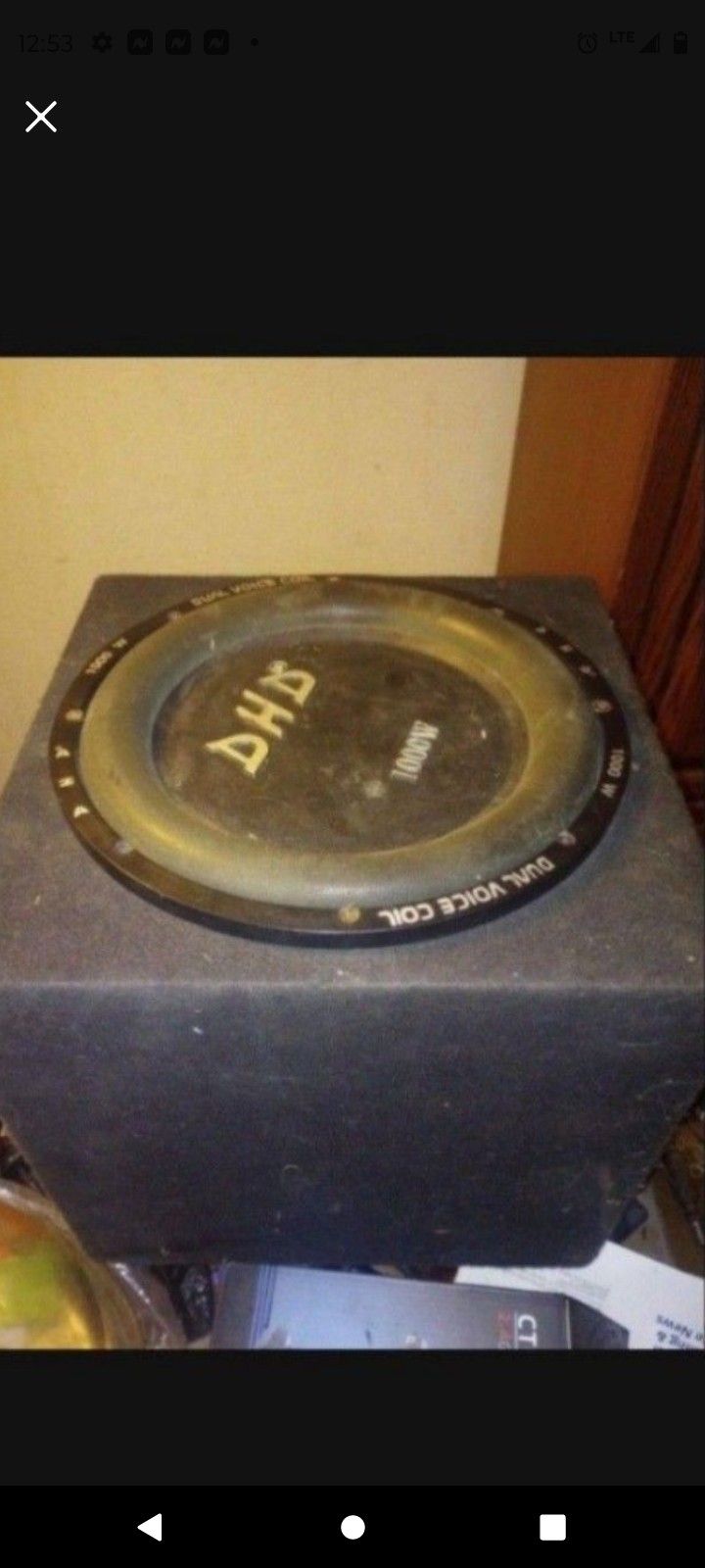 12-in DHD Speaker With Box