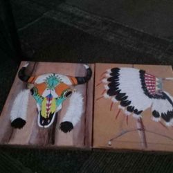 Indian Cherokee Picture Painting 🎨