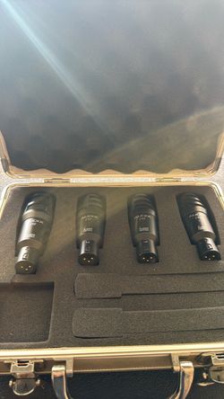 Audix FUSION 4 Drum Mic Kit – 3 F10 + F12 + Case