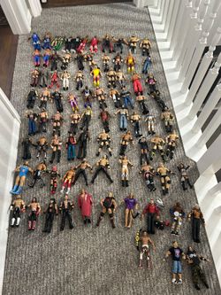 WWE Figures Lot of 85 figures