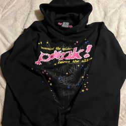 Black, Sp5der Hoodie