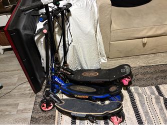 Electric razor scooters