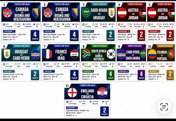 World Cup Tickets