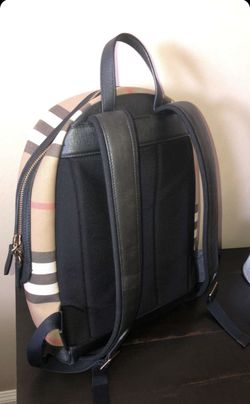 Burberry Mens Leather Backpack