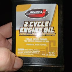 New 2 Cycle Engine Oil $5