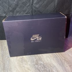 EMPTY Nike Air Force 1 Box