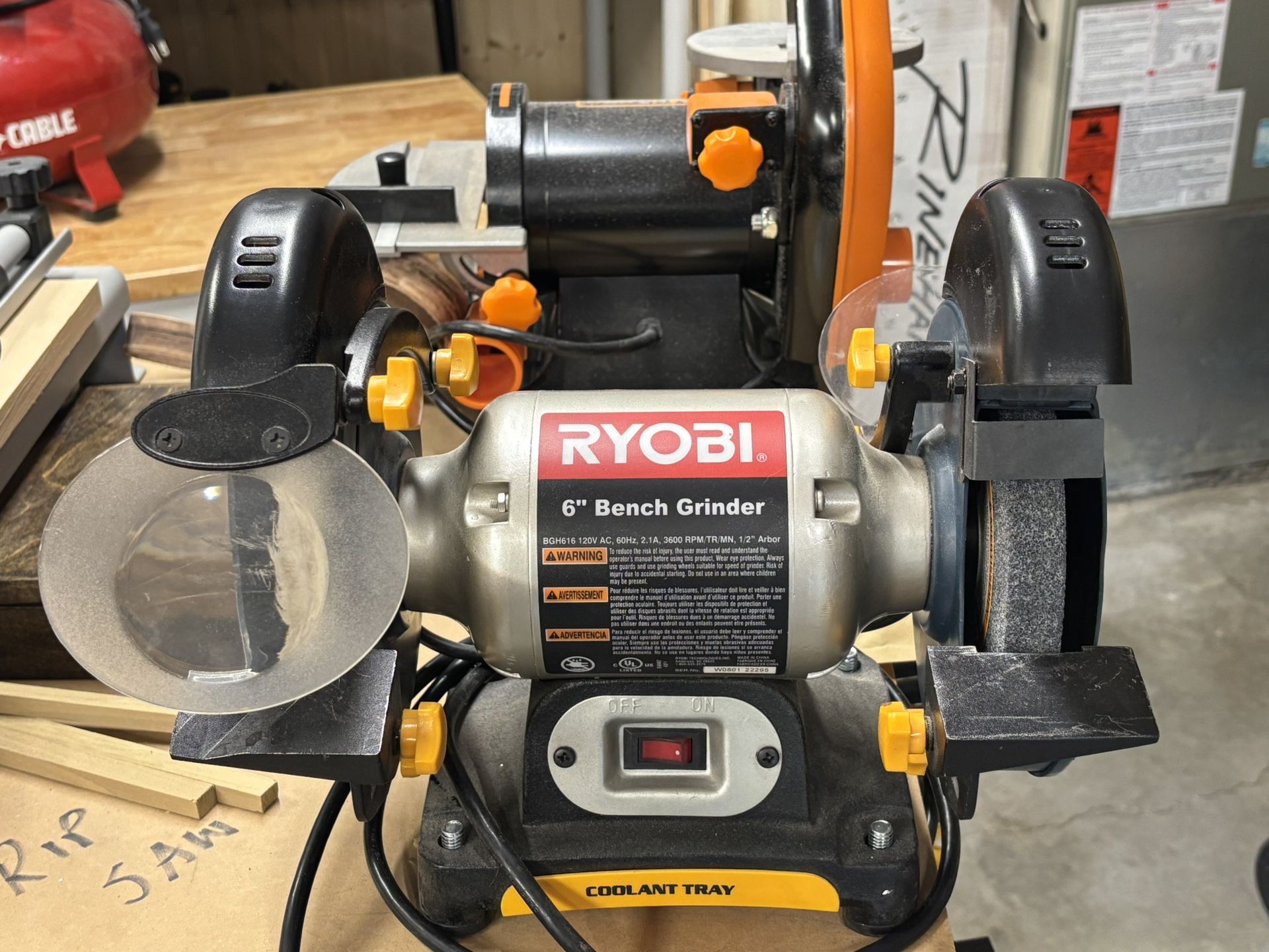 Ryobi Bench Grinder