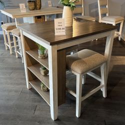 3PC Counter Height Set