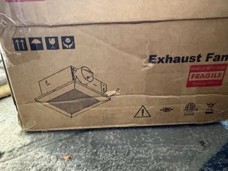 NEW Open Box JOEAONZ Bathroom Exhaust Fan 80 CFM Ultra Quiet 0.9 Sone BPT12S