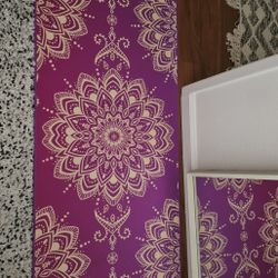 Purple Mandala Yoga Mat