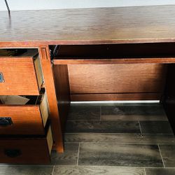 Antique Real Wood Desk