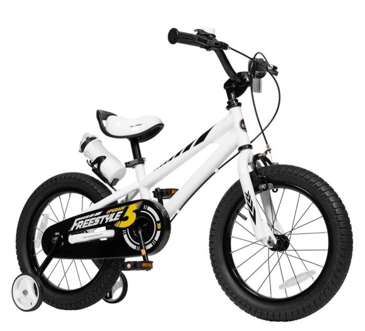 RoyalBaby Freestyle 16" Bike - White, Brand New In Box