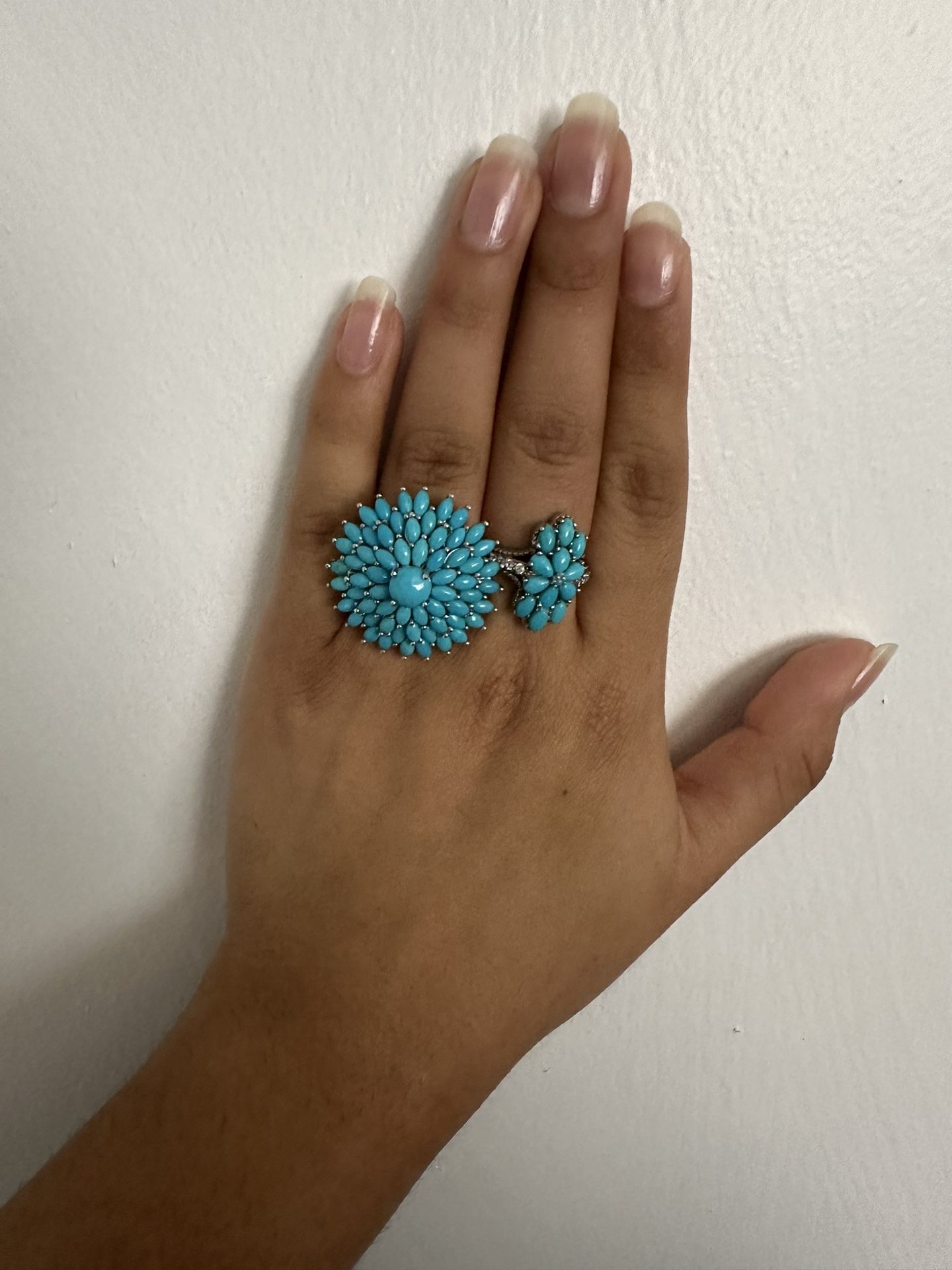 Sleeping Beauty Turquoise Ring Set Or Separate